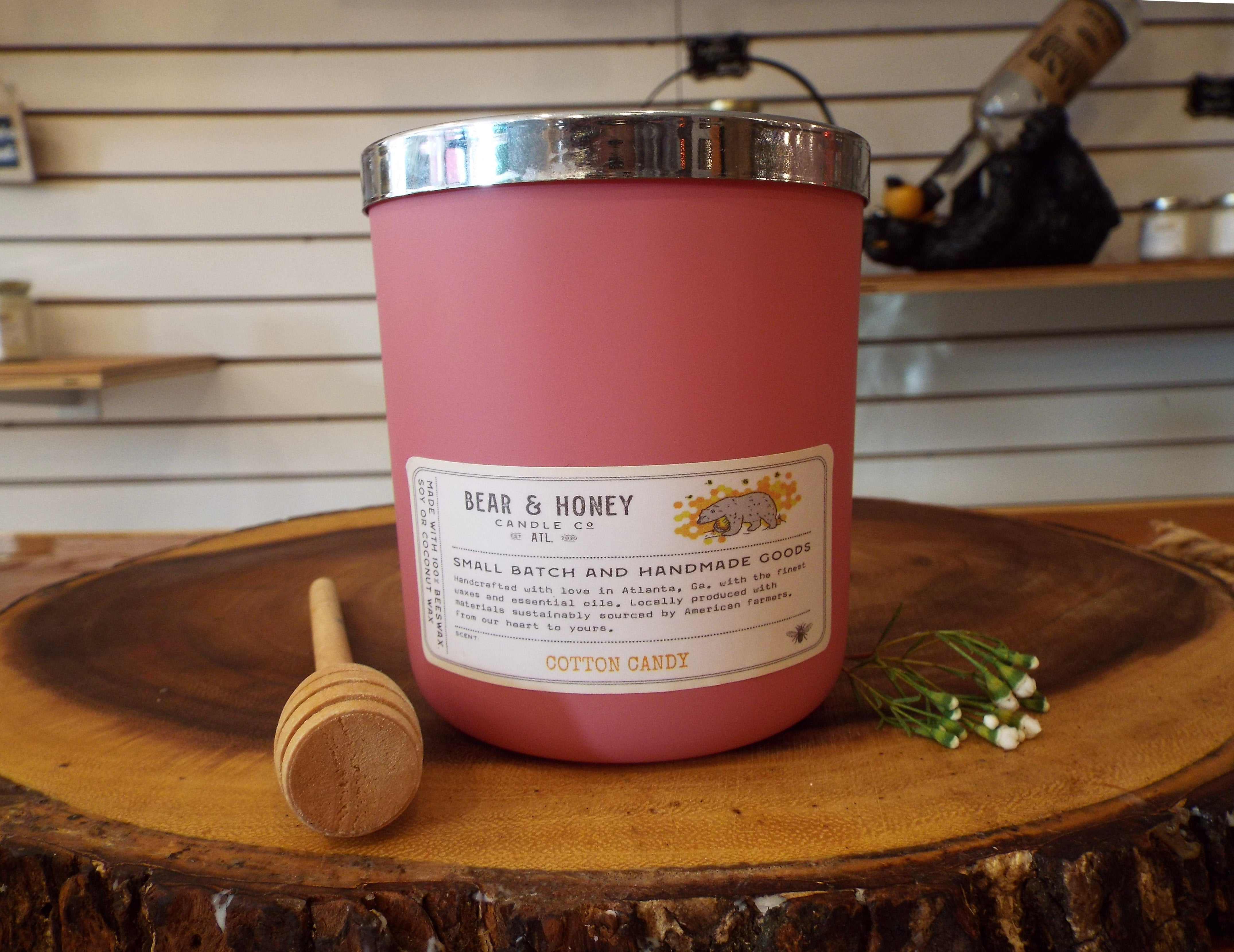 Cotton Candy Coconut Wax Candle